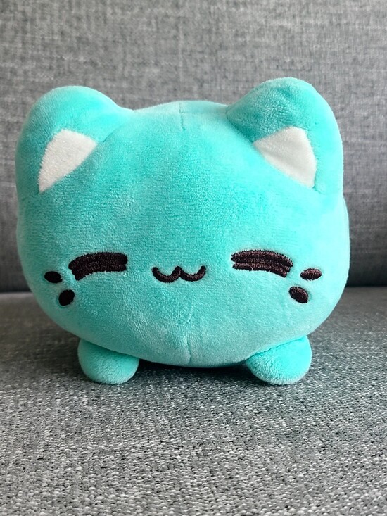 Tasty Peach Other - Aurora Enchanting Tasty Peach, Mint Meowchi Stuffed, 7in.